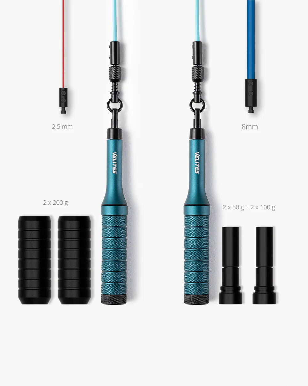 Pack weighted jump rope Earth 2.0